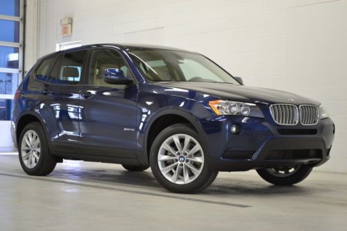 Great lease/buy! 14 bmw x3 28i heated seats moonroof no reserve bluetooth