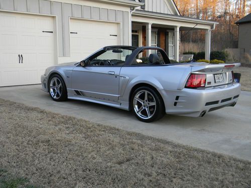 Extremely rare 2003 convertible supercharged saleen mustang