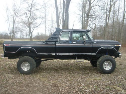 1979 ford f-250 supercab 4x4 38&#034; tires