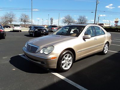2002 mercedes c240 local beautiful car with all service records! cd changer