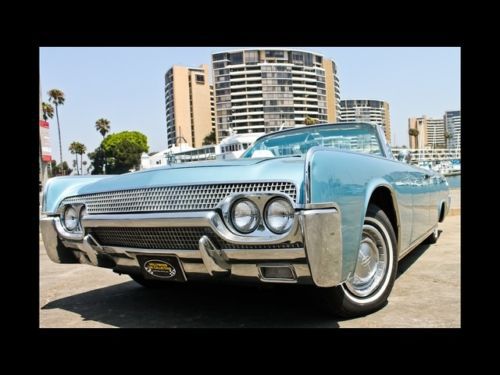 1961 lincoln continental automatic 4-door convertible