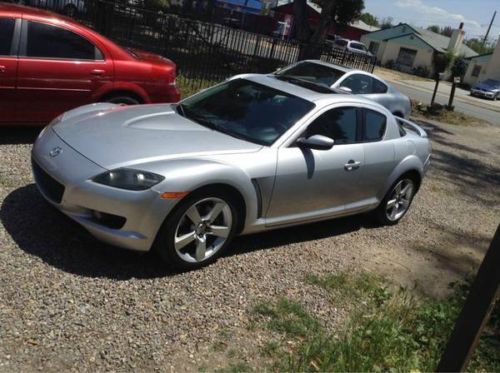 2004 rx 8 silver grand touring edition automatic w paddle shifters