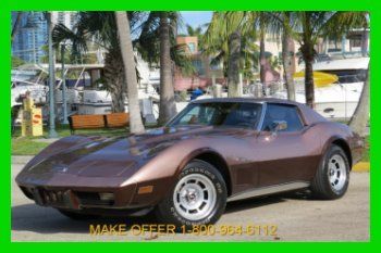 1976 chevrolet corvette stingray t tops no reserve $10kreceipts must see wow v8