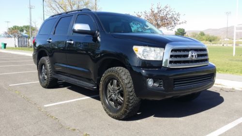 2008 toyota sequoia limited lifted very nice