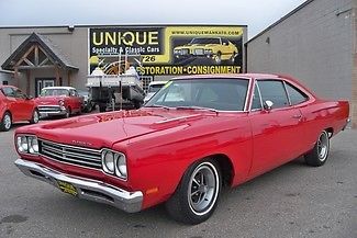 1969 plymouth roadrunner, real, 440v8,auto,solid!