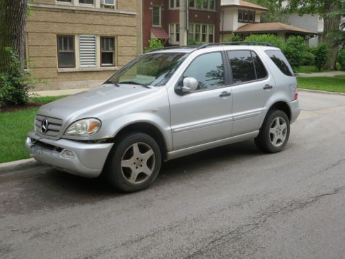 1998 mercedes benz ml 320 w/ upgrades needs work and/or salvageable clear title