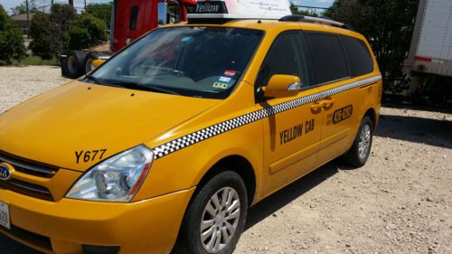 Taxi cab!!! 2012 kia sedona fully equipped taxi cab!!!!