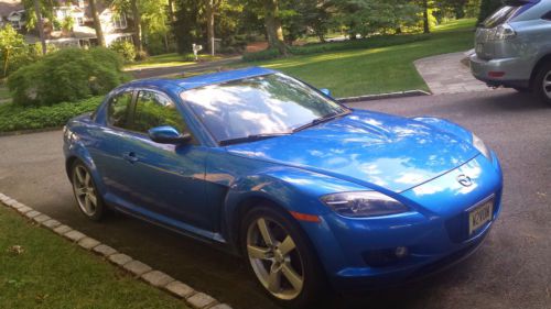 2004 mazda rx-8 grand touring coupe 4-door 1.3l - blue