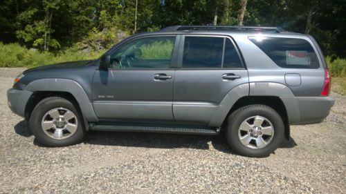 2003 toyota 4-runner sr5 4x4 grey - priced to sell - original owner
