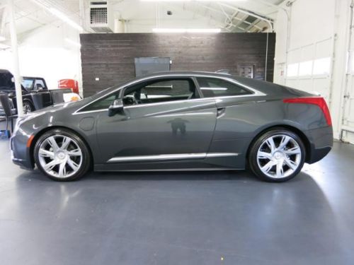 Used &#039;14 cadillac elr, luxury pkg, ashen gray, 1 owner, clean, adaptive cruise