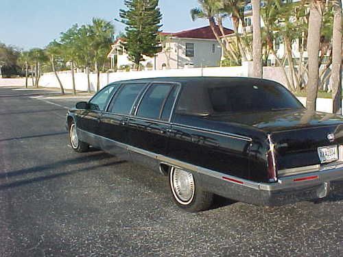 1996 cadillac fleetwood 9 passenger 6 door limousiene, limo