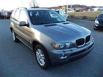 2005 bmw x5 3.0l  leather heated seats awd power seats panoramic roof homelink