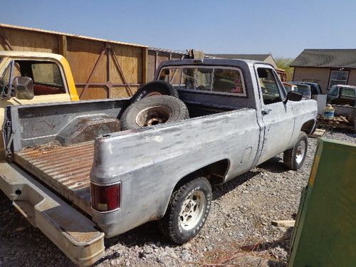 4x4 short bed 1979 chevy,gmc rust free pick up truck, rat rod