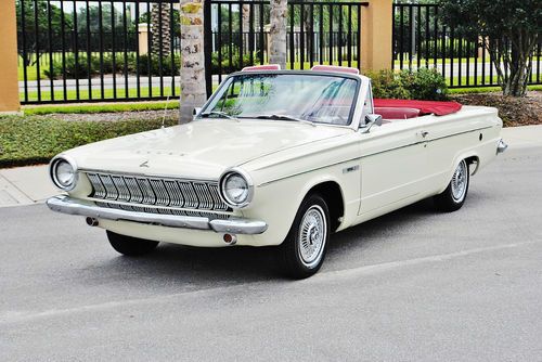 63 dodge dart 270 convertible 6 cly automatic with power sterring best ive seen
