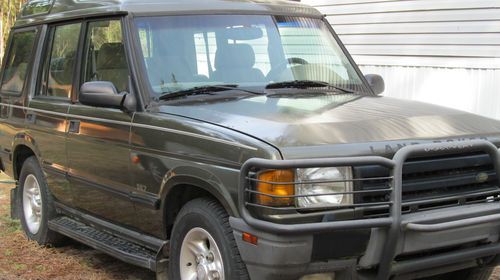 1997 land rover discovery se7 sport utility -has a thrown rod out oil pan