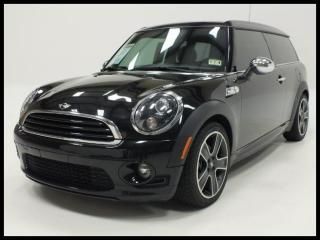 11 clubman leather pano roof usb bluetooth auto sport  new tires