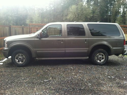2005 ford excursion 4x4 limited diesel -in beautiful condition!!