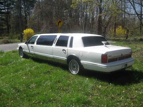 1995 lincoln town car strectch limo