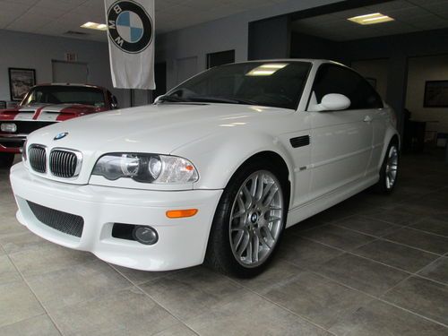2002 bmw m3 white coupe manual 6 speed!!