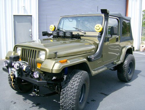 1989 jeep wrangler yj with small block chevy