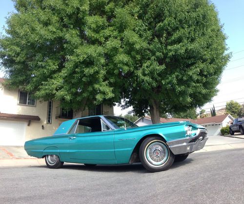 1964 ford thunderbird mint condition mint green! new motor 2nd owner car