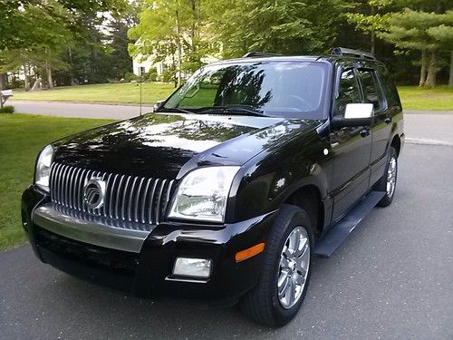 2006 mercury mountaineer premier, leather, 3rd row, navigation, dvd, roof