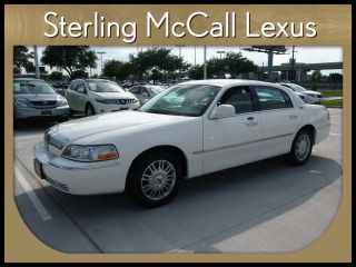 2008 lincoln town car signature limited leather power heated seats