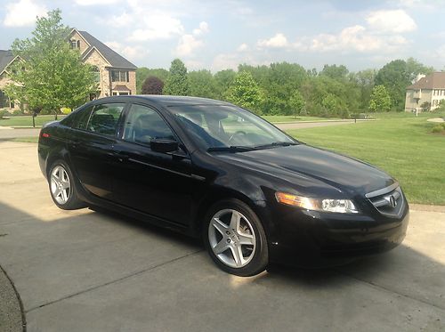 2004 acura tl, black, one owner well maintained, 137,000 miles, new tires,