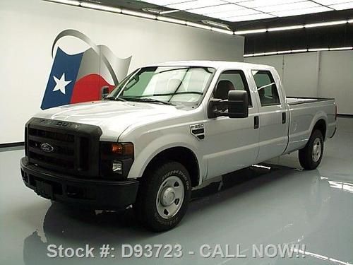 2008 ford f250 crew longbed 5.4l v8 6-passenger tow 74k texas direct auto