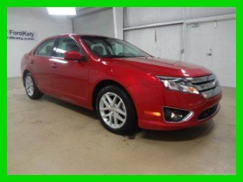 2012 ford fusion sel, 2.5l 4-cyl, leather, ford cpo 7yr/100k warranty included