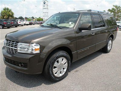 2008 lincoln navigator l  *one owner* heated/cooled seats, nav, dvd, 3rd row *fl