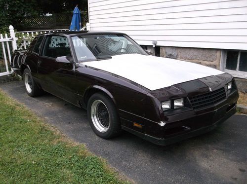1986 chevrolet monte carlo ss coupe 350 v8 * low buy it now price! *