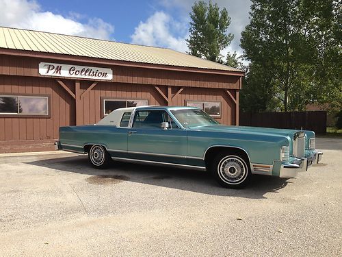 1979 lincoln town car clean original 55k miles one owner