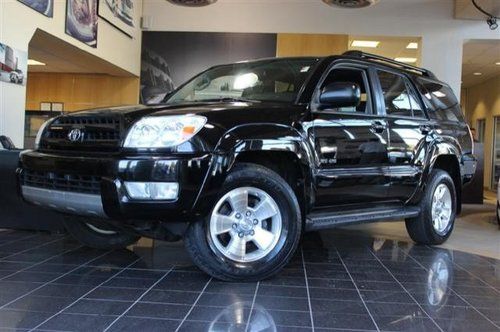 2004 toyota 4runner sharp look leather sunroof four wheel drive low low miles