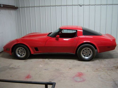 1980 corvette red  full race 355 radical / street /strip +++horse power+++