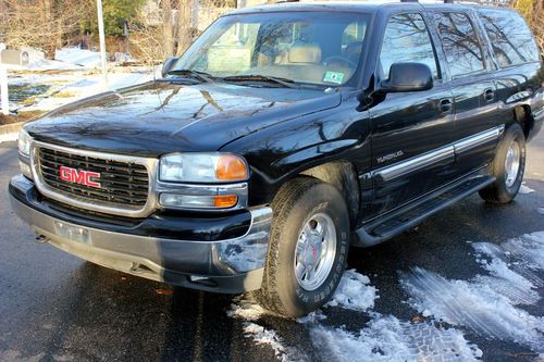 2000 gmc yukon xl 4 dr 1500 slt 4wd suv 1 owner stopped sking runs drives great