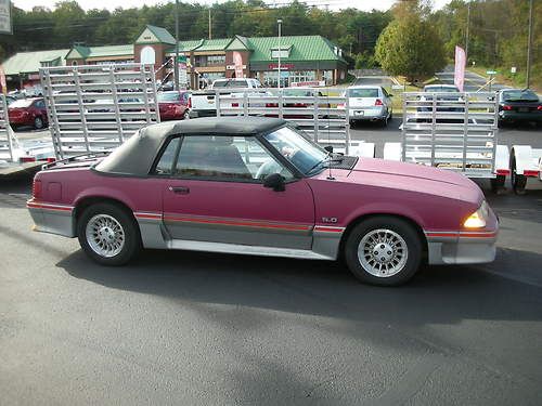 1988 ford mustang gt 5.0 convertable