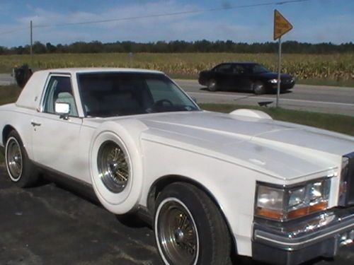 1978 cadillac seville opera coupe 2-door 5.7l