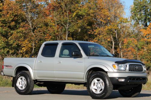 2004 toyota tacoma double cab 4x4 v6 trd off-road 1-owner carfax new tires mint!