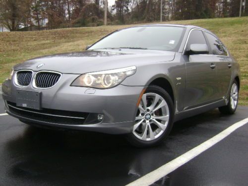 Super clean 2010 bmw 535i x-drive awd nicely equipped leather moonroof am/fm/cd