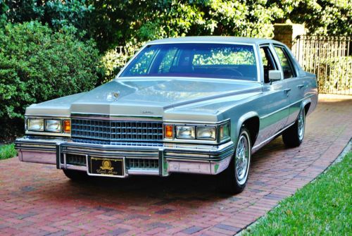 Merry christmas 1978 cadillac fleetwood just 50,641 miles red leather no reserve