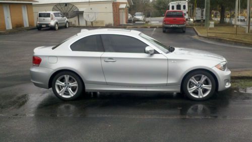 2013 bmw 128i base coupe 2-door 3.0l with bmw performance exhaust system
