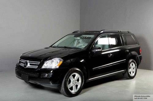 2007 mercedes benz gl450 4matic sunroof leather heatseats 67k mile 3rows xenons!
