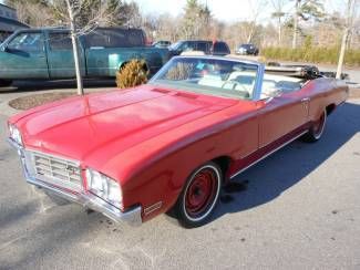 1970 red runs &amp; drives great, body great, 350/350!