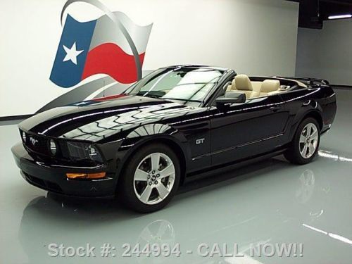 2006 ford mustang gt premium convertible leather 16k mi texas direct auto