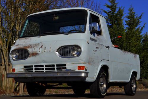 1962 econoline original paint  4spd falcon truck/van  e-series gasser rat rod