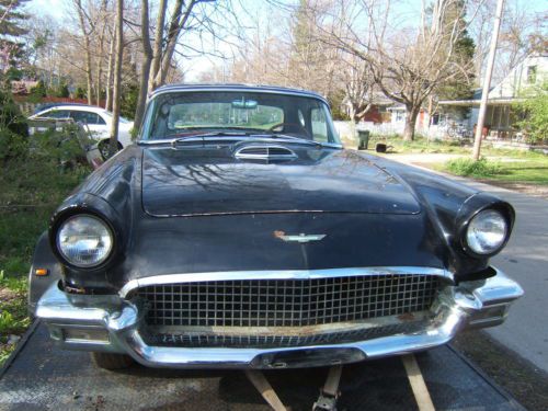 1957 ford thunderbird stick hard/soft top top project