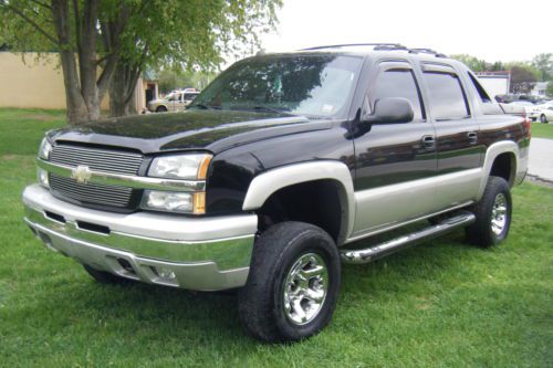 2004 chevy avalance 4 wheel drive no reserve