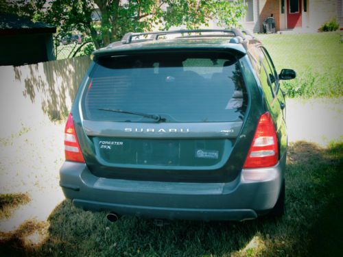 2003 subaru forester xs wagon 4-door 2.5l