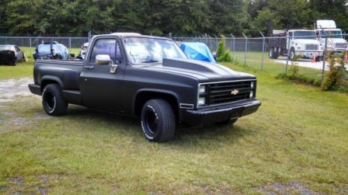 1984 chevy c-10 step side pickup 454 hot rod truck